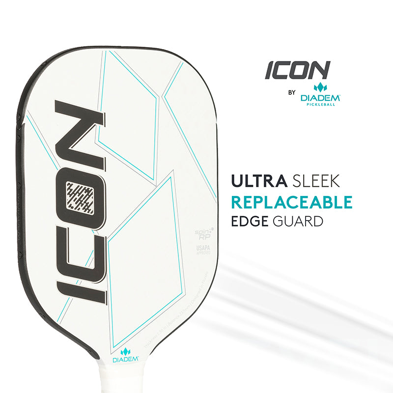 Diadem Icon Lite Weight Pickleball Paddle -White