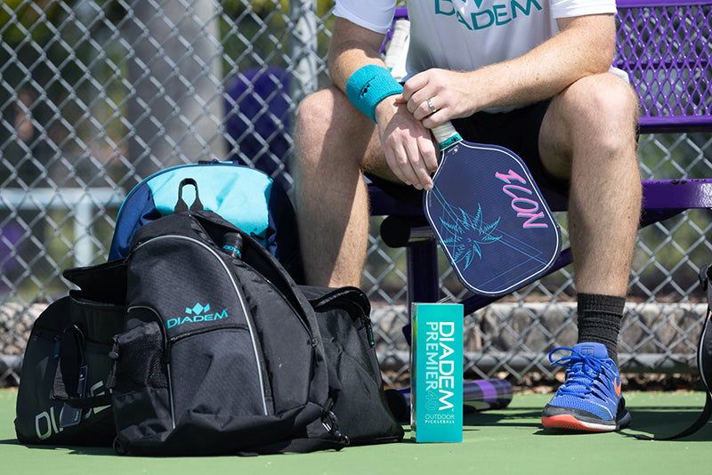 Diadem Icon Mid Weight Pickleball Paddle -Miami Vice