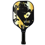 Vulcan V540 Hybrid Pickleball Paddle -Gold Splatter