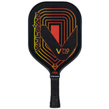 Vulcan V710 Max Pickleball Paddle -Flame Circuit -Black